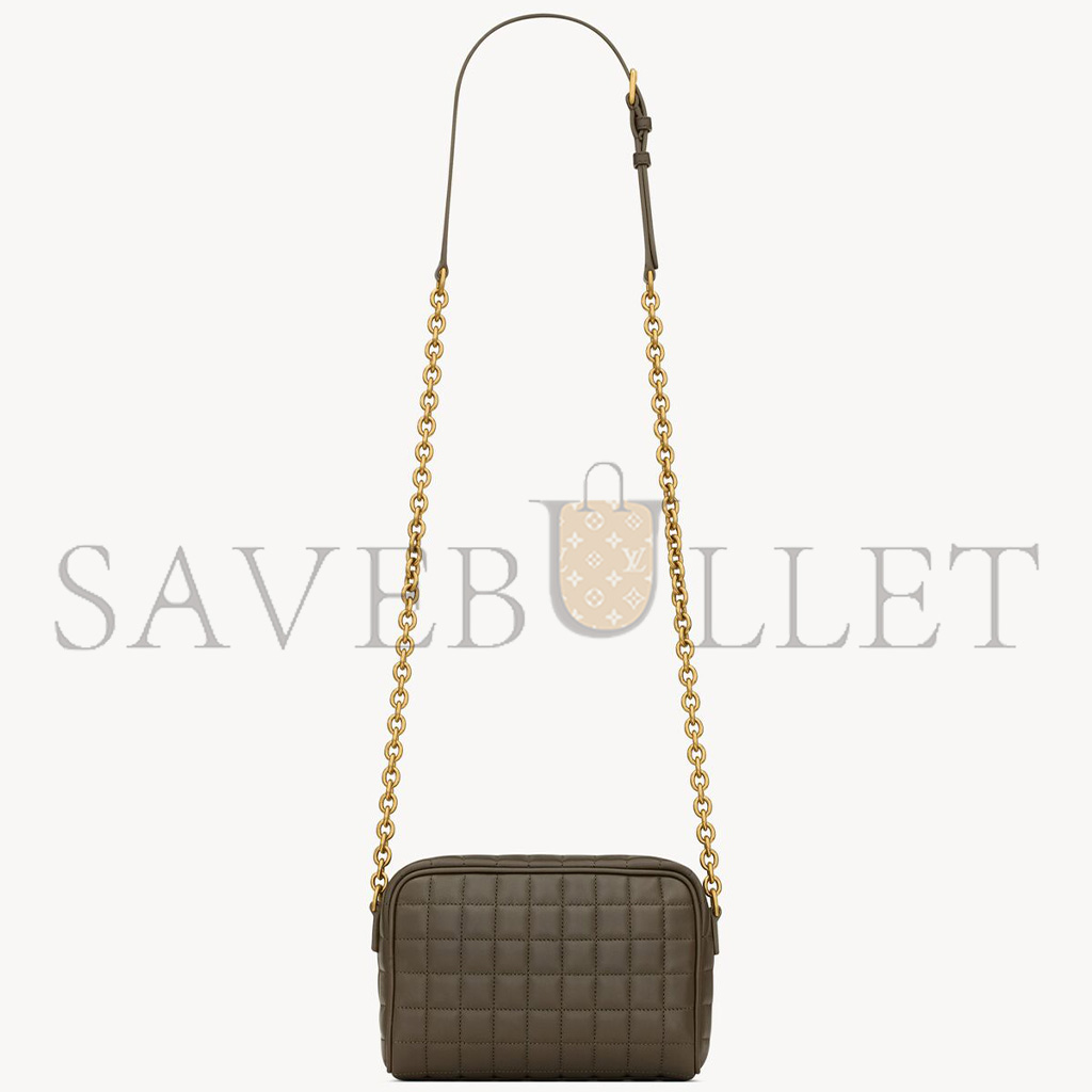 Y*L le cassandre matelassÉ carrÉ sheepskin camera bag 764809aabvp3212 (19.5*14*4cm)